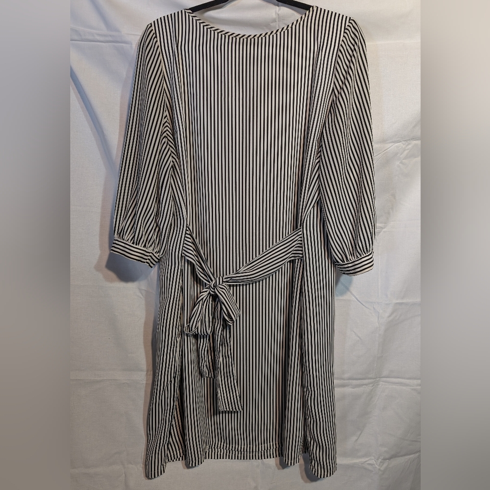 Apt. 9 Pinstripe Dress Size XL
